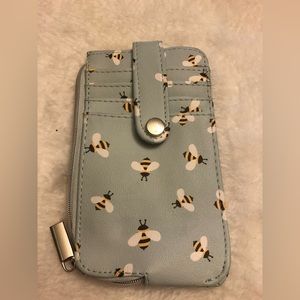 Bumble bee credit card wallet